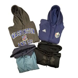 MIXED LOT OF 4 Men's S Various Brand Hoodies SEE DESCRIPTION